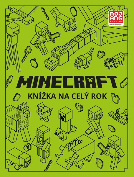 Minecraft - Knížka na celý rok - Kolektiv - 22x29 cm