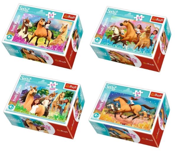 Minipuzzle 54 dílků Čas na nové dobrodružství - Dreamworks