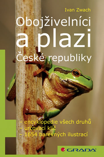 Obojživelníci a plazi České republiky - Zwach Ivan - 15x21 cm
