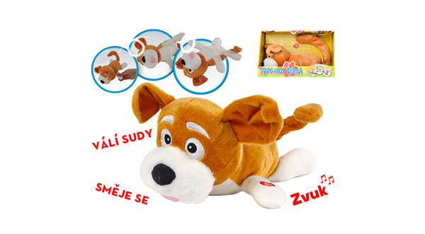 Pes plyšový 29 cm