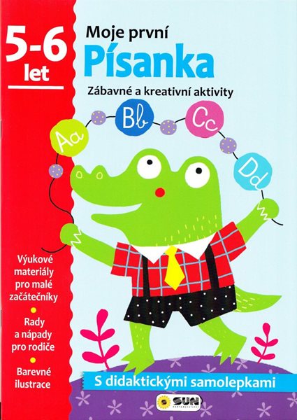 Písanka - 5-6 roky - samolepky (Moje první písanka) - neuveden