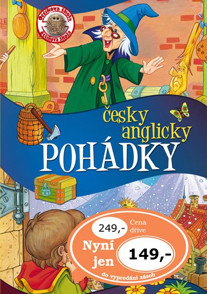 Pohádky česky anglicky - 220 x 305 x 20