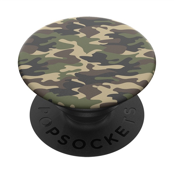 PopSockets Original PopGrip - Maskáčový (Woodland Camo)