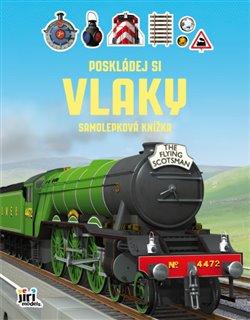 Poskládej si Vlaky - Samolepková knížka - neuveden
