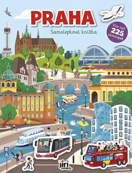 Praha - Samolepková knížka - neuveden
