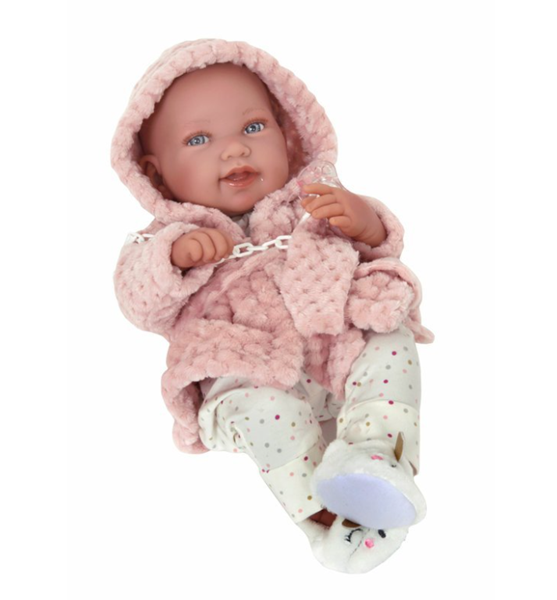 Antonio Juan 50153 LEA - realistická panenka miminko s celovinylovým tělem - 42 cm