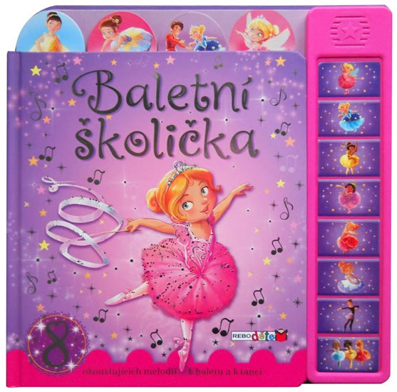 Baletní školička - hudba pro malé baletky - neuveden - 27x27 cm