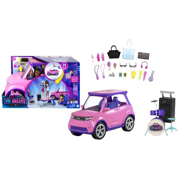 Barbie Transformující se auto