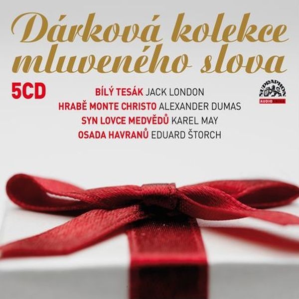 CD Dárková kolekce mluveného slova - Various - 14x13 cm