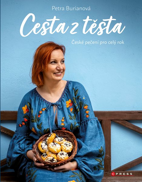 Cesta z těsta - České pečení pro celý rok - Petra Burianová - 20x25 cm