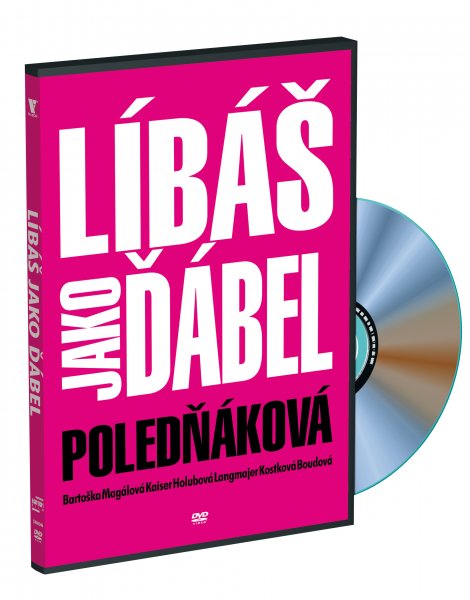 DVD Líbáš jako ďábel - Marie Poledňáková - 13x19