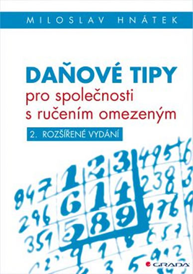 Daňové tipy pro společnosti s ručením omezeným - Hnátek Miloslav - 15x21 cm