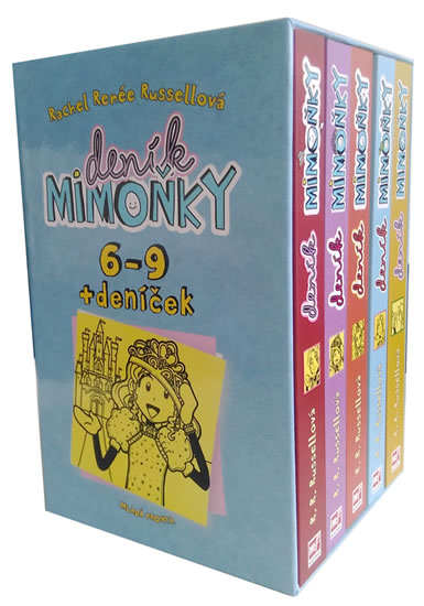 Deník mimoňky - BOX 6–9 + deníček - Russellová Rachel Renée