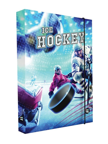 Desky na sešity s boxem A4 - Hokej 2021