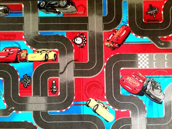Dětský koberec Cars 3 - 133 x 165 cm