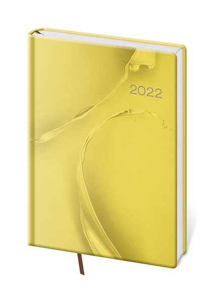 Diář 2022 denní A5 Vario - Yelow design - 14