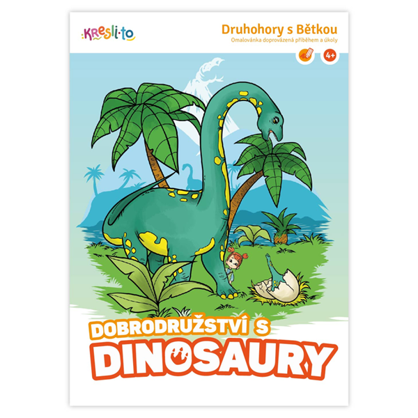 Dobrodružství s dinosaury - 210×297 mm