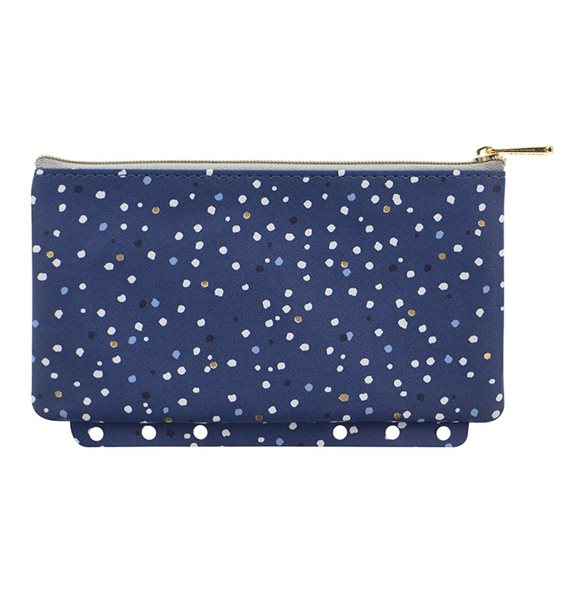 Filofax Penál na zip Indigo Snow