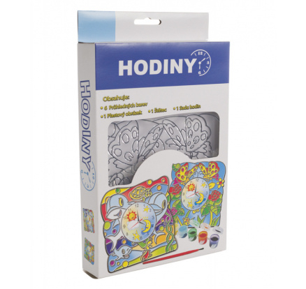 Hodiny - Motýlci