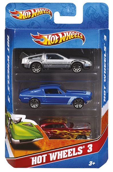 Hot Wheels Autíčka sada 3ks