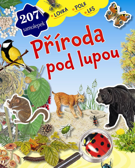 Příroda pod lupou - 207 samolepek - neuveden