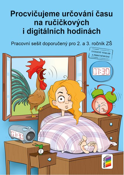 Procvičujeme určování času - na ručičkových a digitálních hodinách - A4