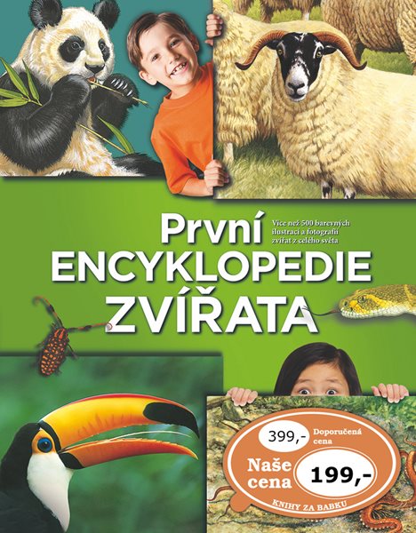 První encyklopedie Zvířata - 226 x 286 x 21