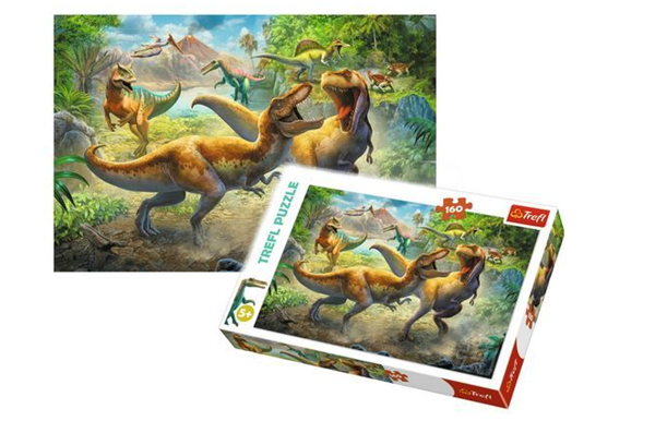 Puzzle Dinosauři/ Tyranosaurus 160 dílků