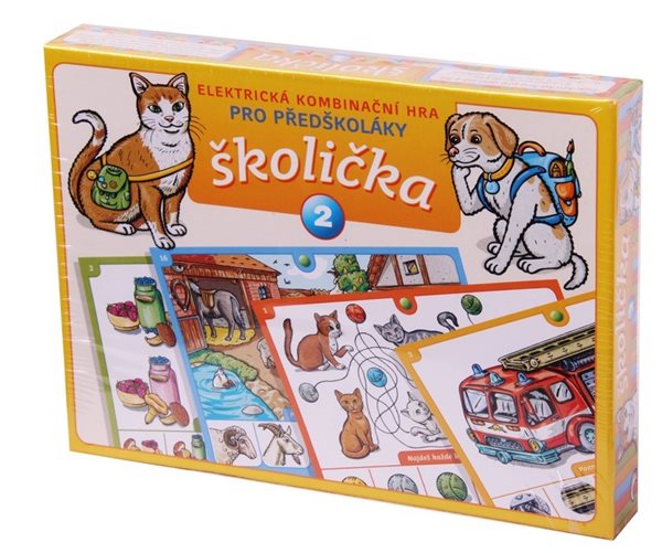 Školička 2 - společenská hra na baterie