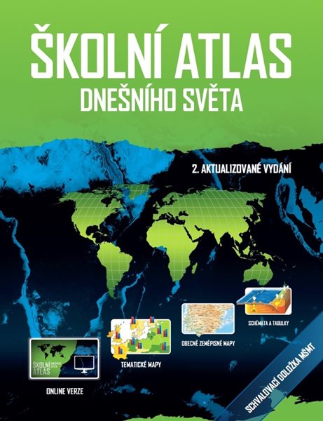 Školní atlas dnešního světa - 25x32