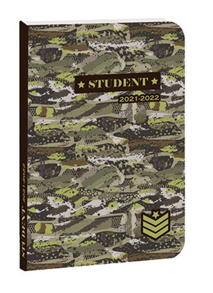 Školní diář Student 2021/22 - Military