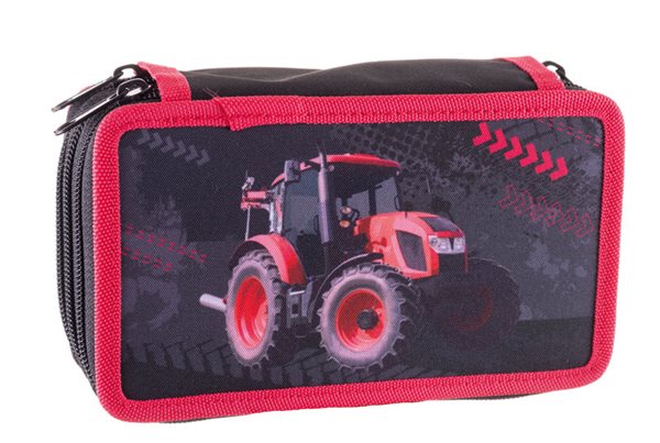 Školní penál dvoupatrový Stil - Tractor