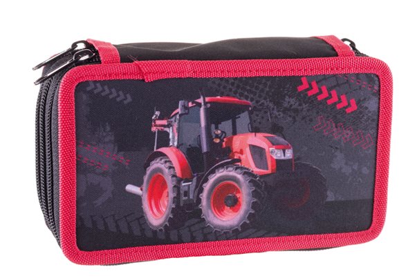 Školní penál třípatrový Stil - Tractor