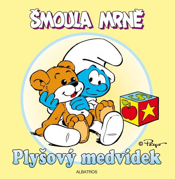 Šmoula Mrně - Plyšový medvídek - Peyo - 15x15