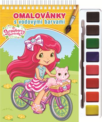 Strawberry 2 - Omalovánky s vodovými barvami a štětcem - neuveden