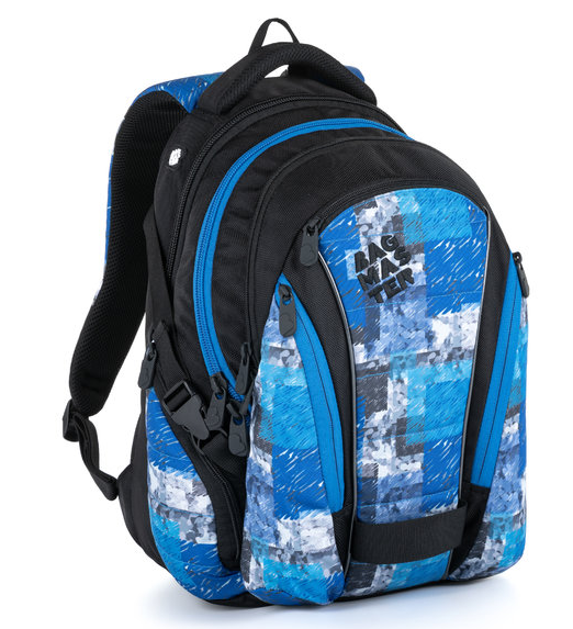 Studentský batoh Bagmaster - BAG 21 A BLUE/BLACK