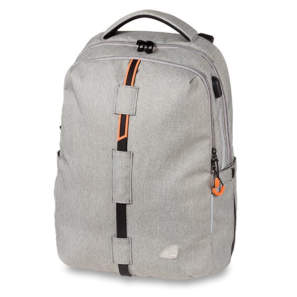 Studentský batoh WALKER Elite Wizzard - Grey Melange