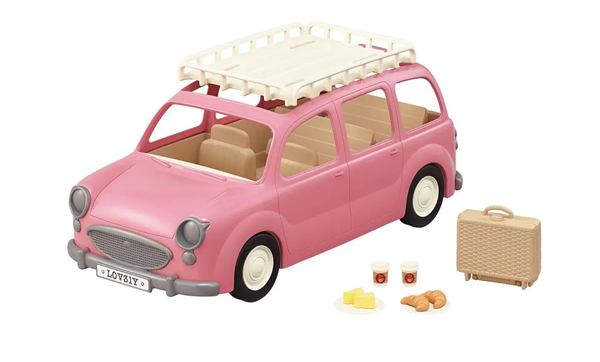 Sylvanian Families Rodinné auto růžové Van