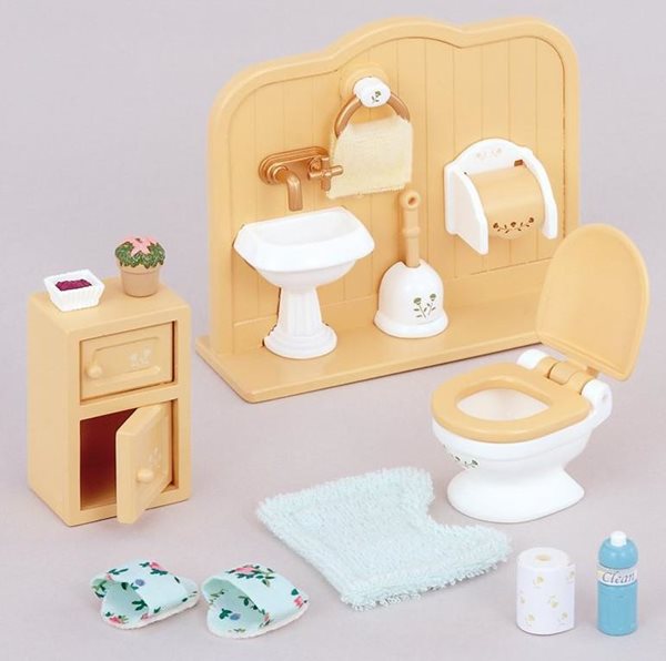 Sylvanian Families Toaleta a příslušenství set