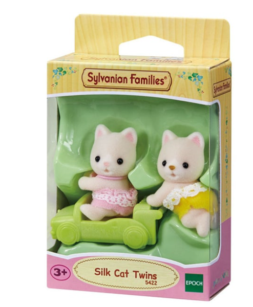 Sylvanian family Dvojčata Hedvábné kočky