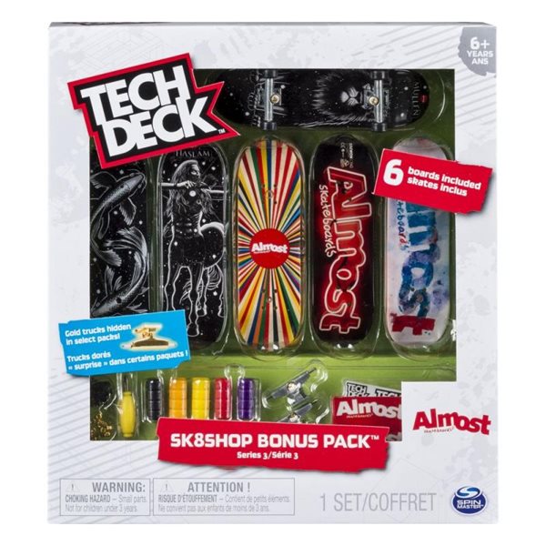 Tech Deck Skateshop 6 ks s příslušenstvím