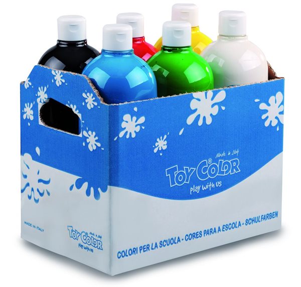 Temperová barva Toy Color - box 6 x 1000 ml