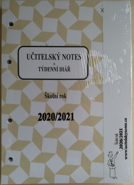 Učitelský notes - hnědý