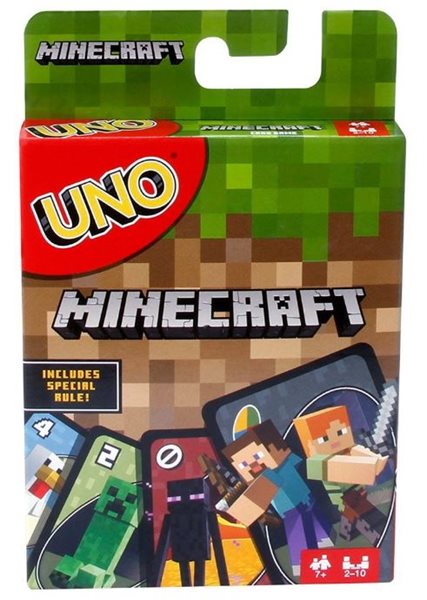 Uno karty Minecraft