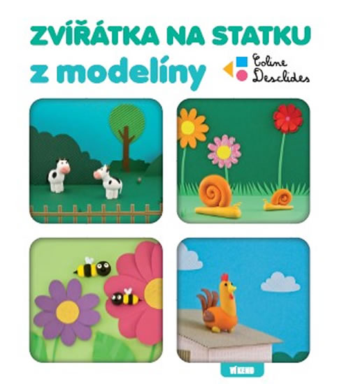 Zvířátka na statku z modelíny - Desclides Coline