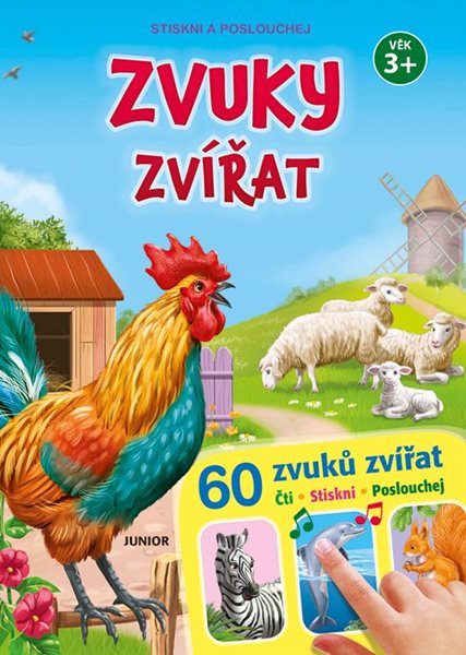 Zvuky zvířat + 60 zvuků zvířat - Stiskni a poslouchej - neuveden