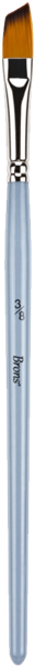 štětec BR Art syntetický plochý seříznutý 3/8 - 10 mm