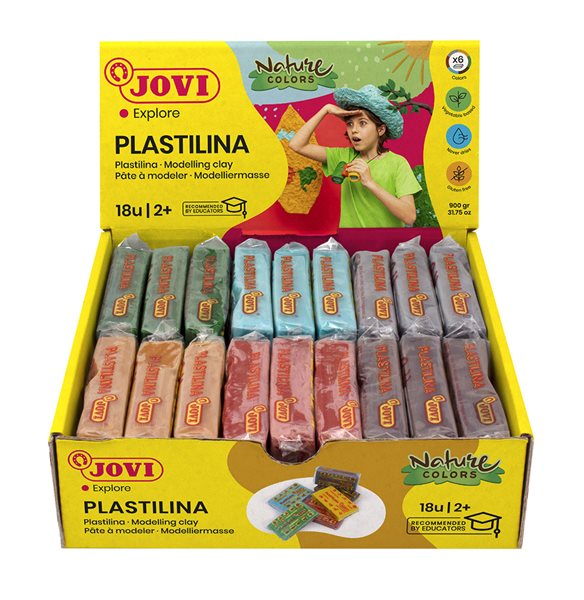 JOVI plastelína 18 x 50 g