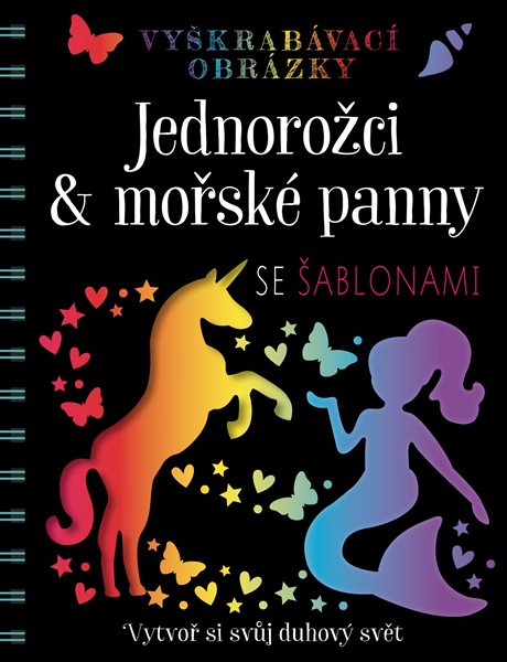 Jednorožci a mořské panny - autora nemá - 180x215 mm