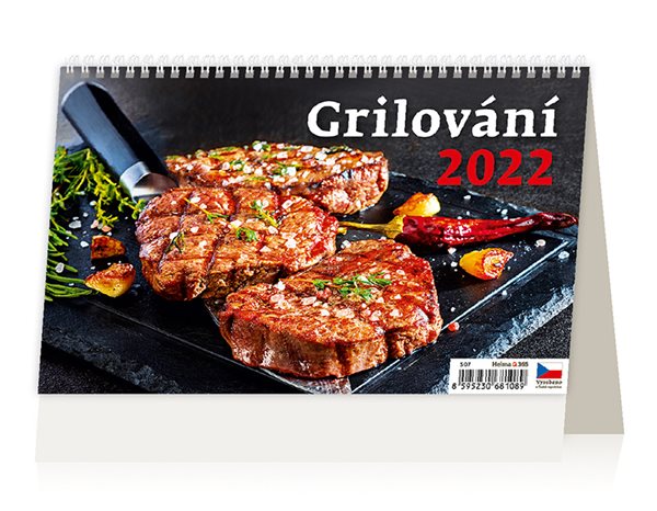 Kalendář stolní 2022 - Grilování - 22